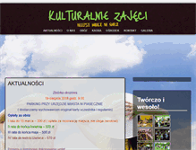 Tablet Screenshot of kulturalniezajeci.com